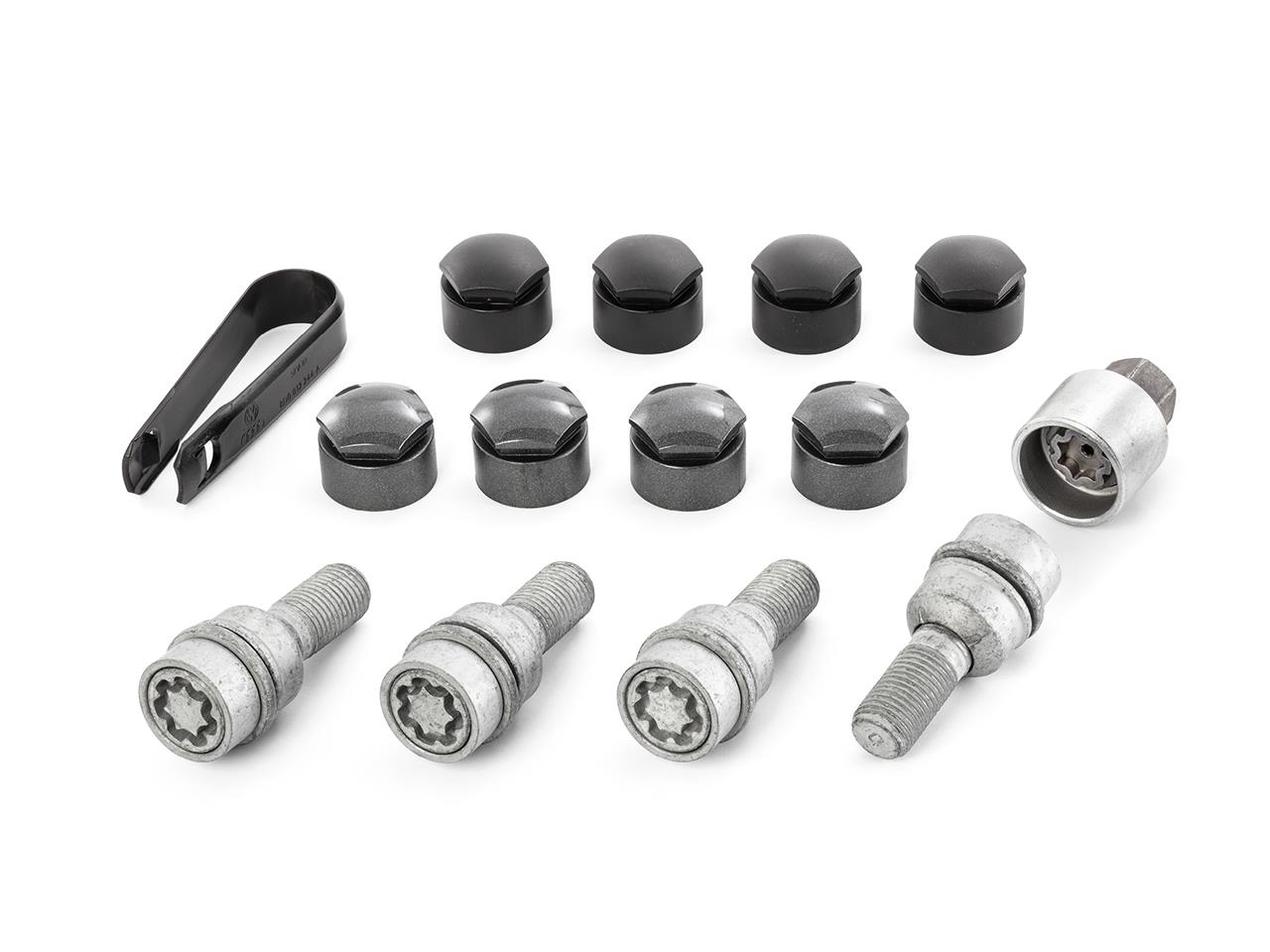 Audi Q5 Wheel Lock Kit - 83A071455 - Genuine Audi Accessory