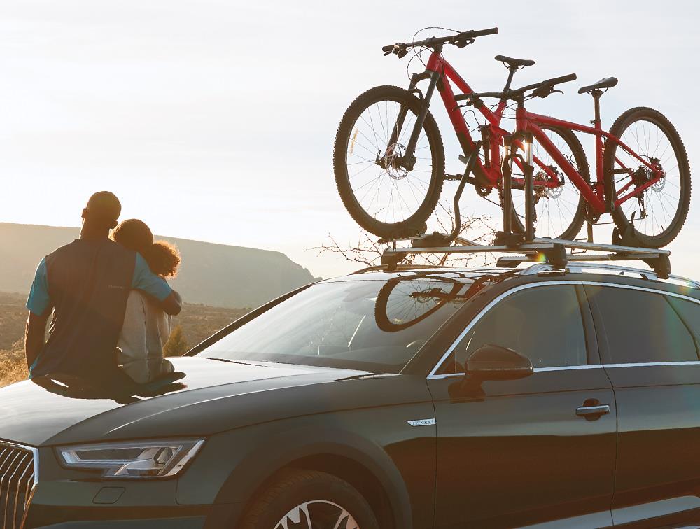 2011 Audi A3 Aluminum Bike Rack 8T0071128 Genuine Audi Accessory