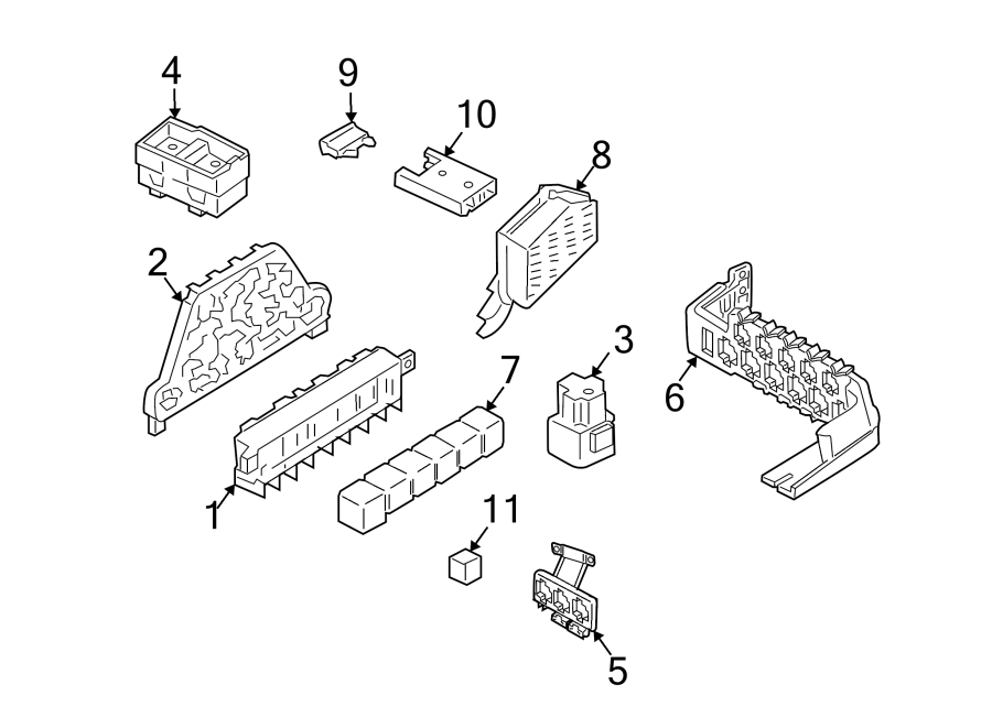 4H0951253A - Relay - Genuine Audi Part