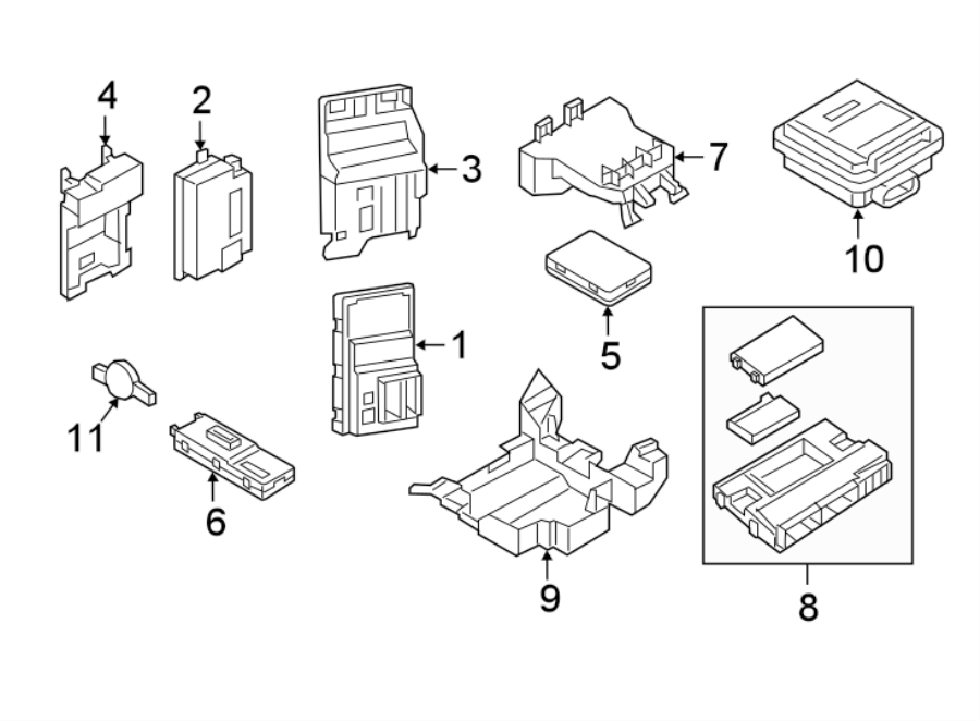 Audi Q Parts Breakdown