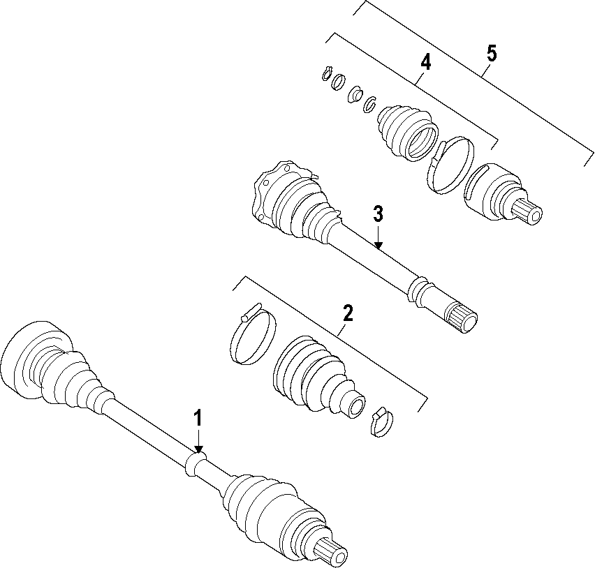 Audi A4 Cv Axle